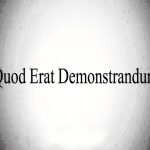 quod era demostrandum