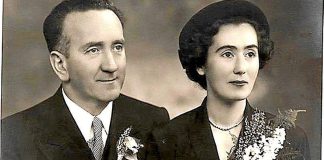 El jefe de la Marina de Guerra de Euzkadi Jokin Egia y su mujer, Miren Orrantia.