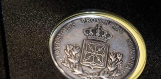 Una moneda del antiguo Reino de Navarra.