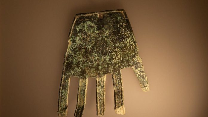 La mano de Irulegi.