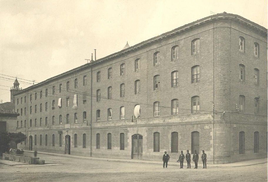 El edificio del Vínculo, en 1918. Foto: A. García Dean.