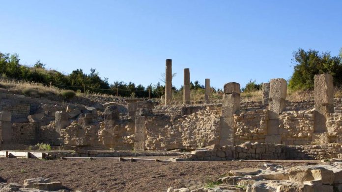 Foro romano de Santa Criz de Eslava.
