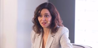 La presidenta de la Comunidad de Madrid, Isabel Díaz Ayuso