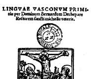 Portada de Linguae VasconumPrimitiae