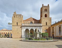 Fachada de la catedral de Monreale.