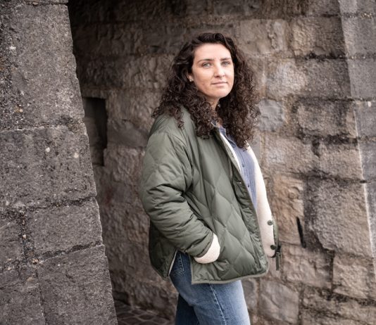 Elena Kasiriain Iturriria, otsailaren 6an, Baionan. PATXI BELTZAIZ